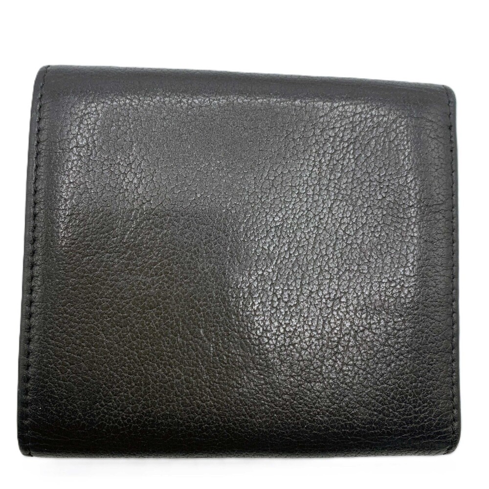 CHANEL Authentic Black Lambskin Leather Wallet - Picture 2 of 6